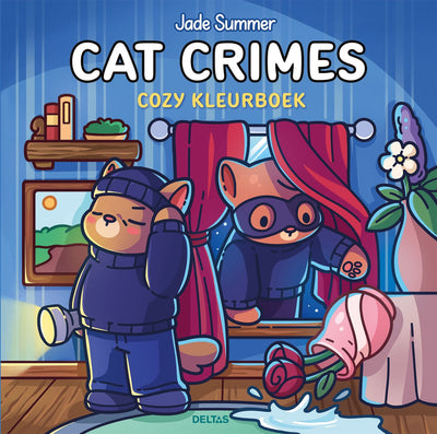 Deltas Cat Crimes – gemütliches Malbuch „Jade Summer“.