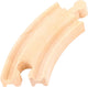 Bigjigs Holzschienen kurze Kurven, 4st.