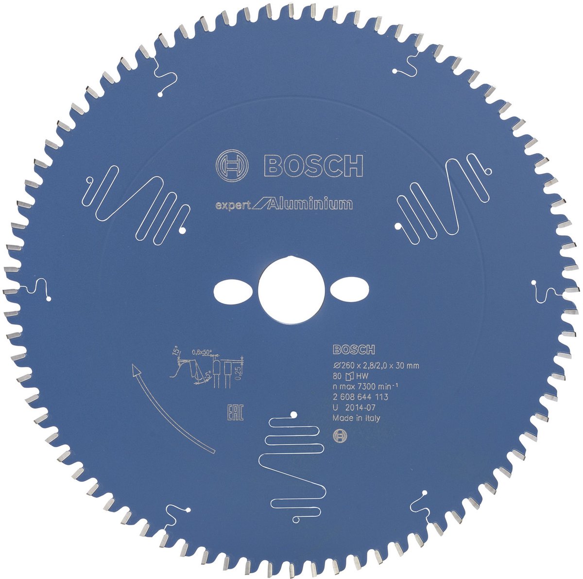 Bosch Kreissägeblatt Experte für Holz 237x30x2,5 1,8x24 t