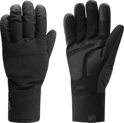 BBB Cycling Puffershield Fahrradhandschuhe Winter – 0 – 5 ℃ – winddicht – Fahrradhandschuhe Herren und Damen – Schwarz – Größe XL – BWG-41