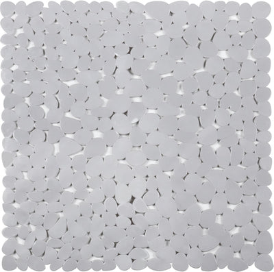 Differnz Lapis Antirutsch-Duscheinlegematte 54x54cm grau