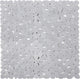 Differnz Lapis Antirutsch-Duscheinlegematte 54x54cm grau