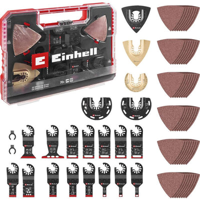 Einhell Multitool-Set – 70-teilig – XXL-Koffer