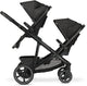 Deryan Evy V2 Duo Kinderwagen – erweiterbar – zusätzlicher Sitz – Schwarz