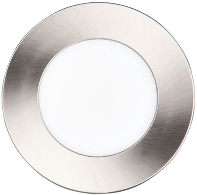 Trio himal - Einbaustrahler - Nickel matt - inkl. 1x SMD 3,5 W - Deckenmontage - Helligkeit einstellbar - Dip-Schalter