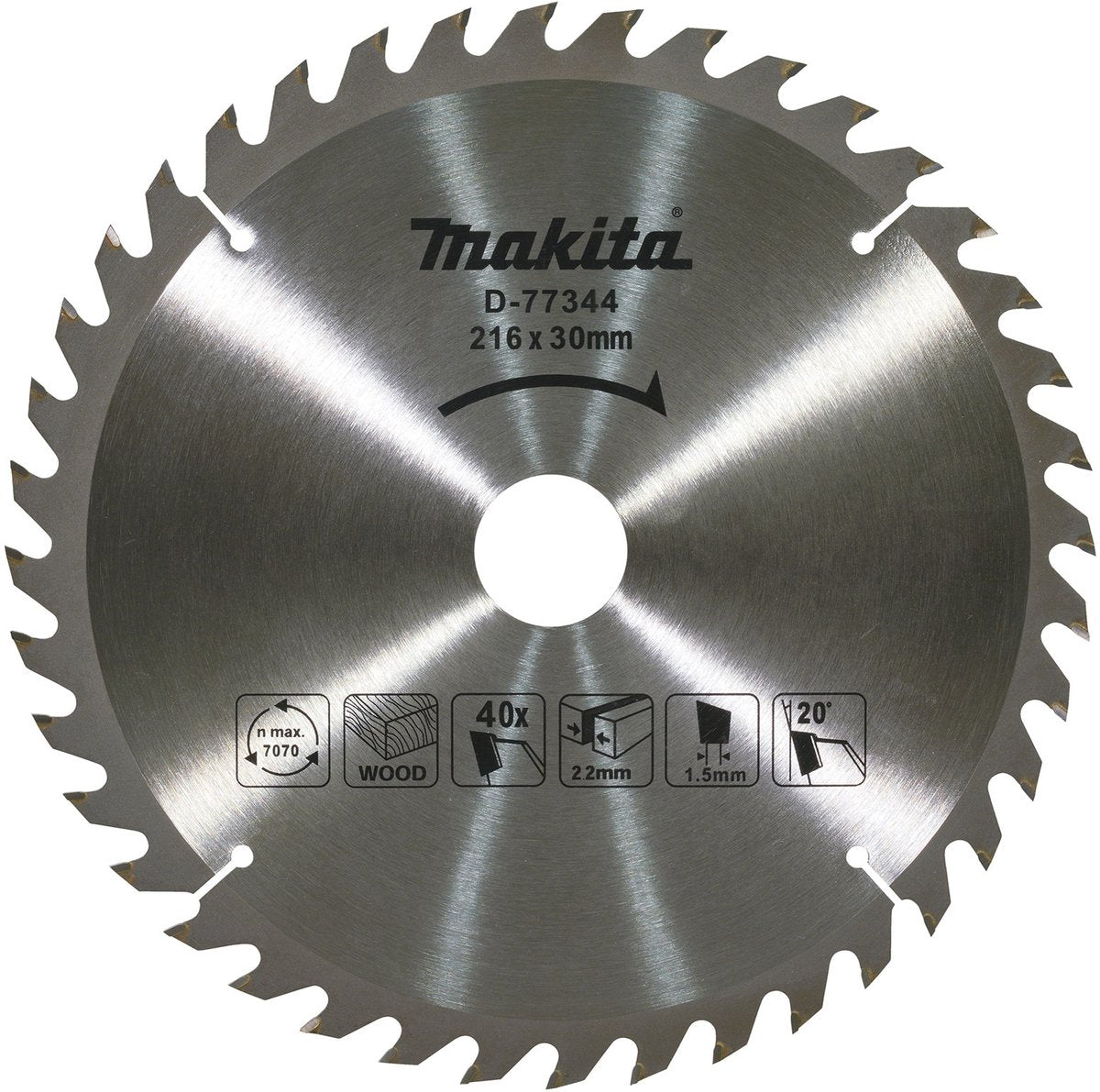 Makita Kappsägeblattablage Holz – D-77344