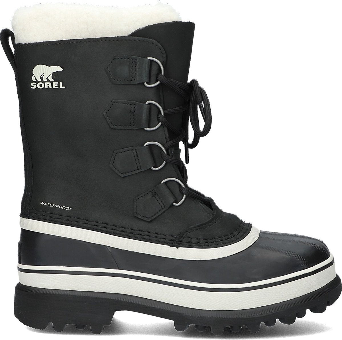 Sorel Caribou™ wp Damen-Schneestiefel – Schwarz, Stein – Größe 37