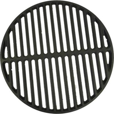 Grizzly Grills Gusseisenrost kompakt – Grillrost aus Gusseisen ø34 cm – für Kamado BBQ – perfekte Grillstreifen, maximales Grillaroma