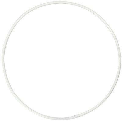 Creativ Company Metalldrahtring, D 10 cm, Stärke 2 mm, weiß, 10 Stück 1 Box