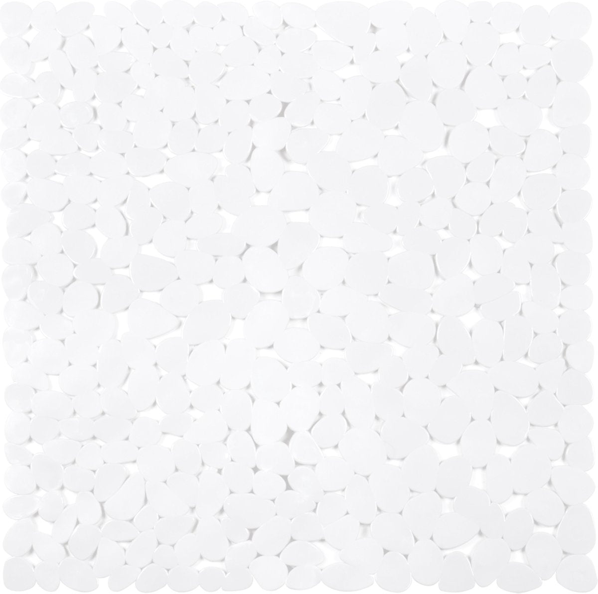 Differnz Lapis Antirutsch-Duscheinlegematte 54x54cm weiß