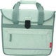 Einzelne Fahrradtasche Dyto – Mintgrün – wasserabweisendes Nylon – praktische Vordertasche – Maße: 34 x 32 x 13 cm – Fassungsvermögen 14 Liter