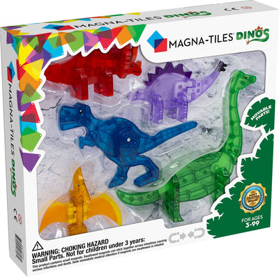 Magna-Kacheln Magna-Kacheln - Dino-Set - Magnetspielzeug 5-teilig