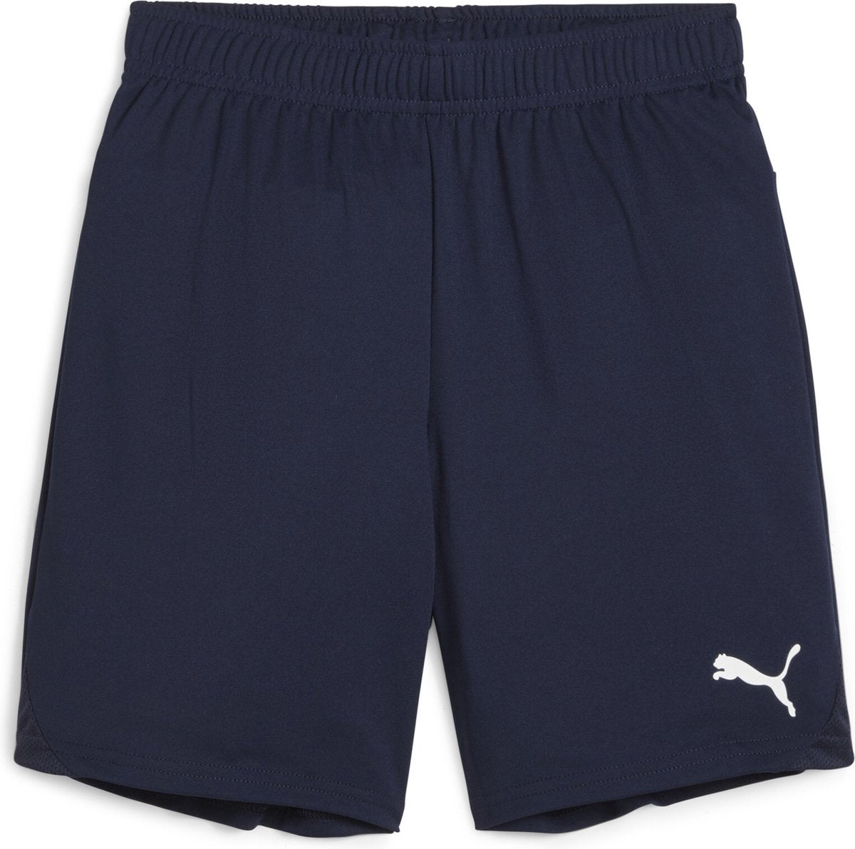 Puma Teamgoal Shorts Jr Unisex-Sporthose – Marine-Weiß