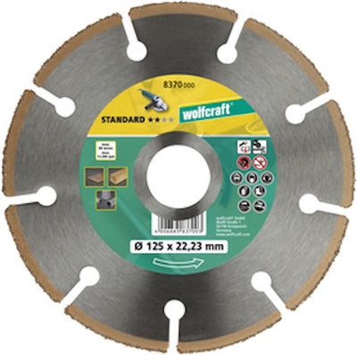 Wolfcraft - Hartmetall-Trennscheibe 115 mm - 8370000
