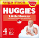 Huggies® Little Mover Babywindeln, Größe 4 (7 bis 18 kg), 150 Windeln mit Disney©-Motiven, Gigapack