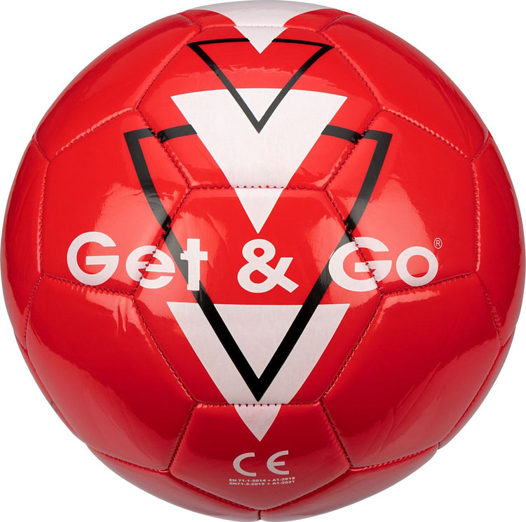 Get Go Fußball – Dreiecksgeschwindigkeit – Rot – Größe 5