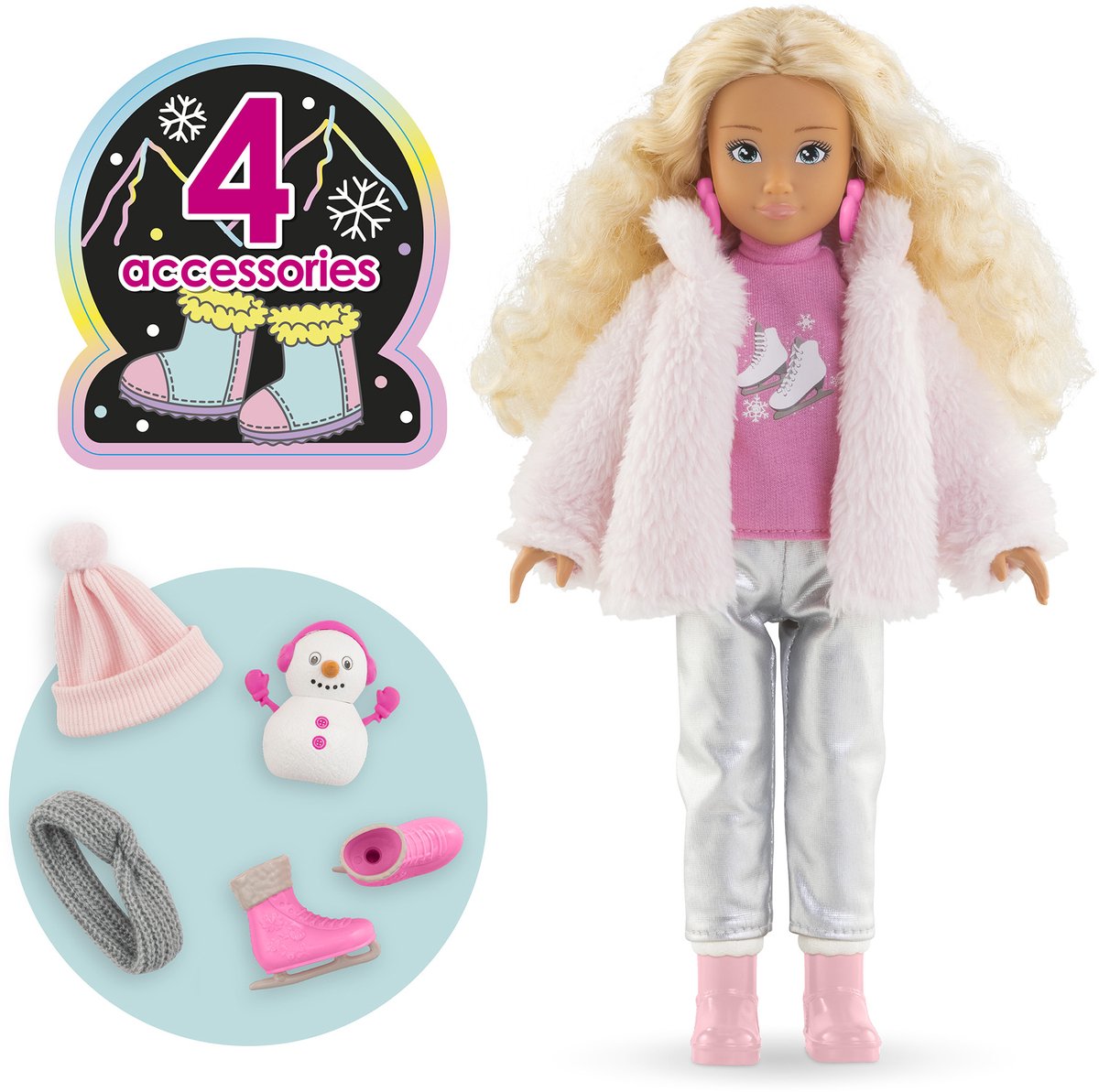 Corolle Girls Valentine Mountain Fashion Pop Set