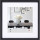 Walther Steel Style - Kunststoffrahmen - Fotogröße 20x20 cm - Schwarz