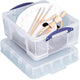 Wirklich nützliche Box-Aufbewahrungsbox 18 Liter XL | transparent