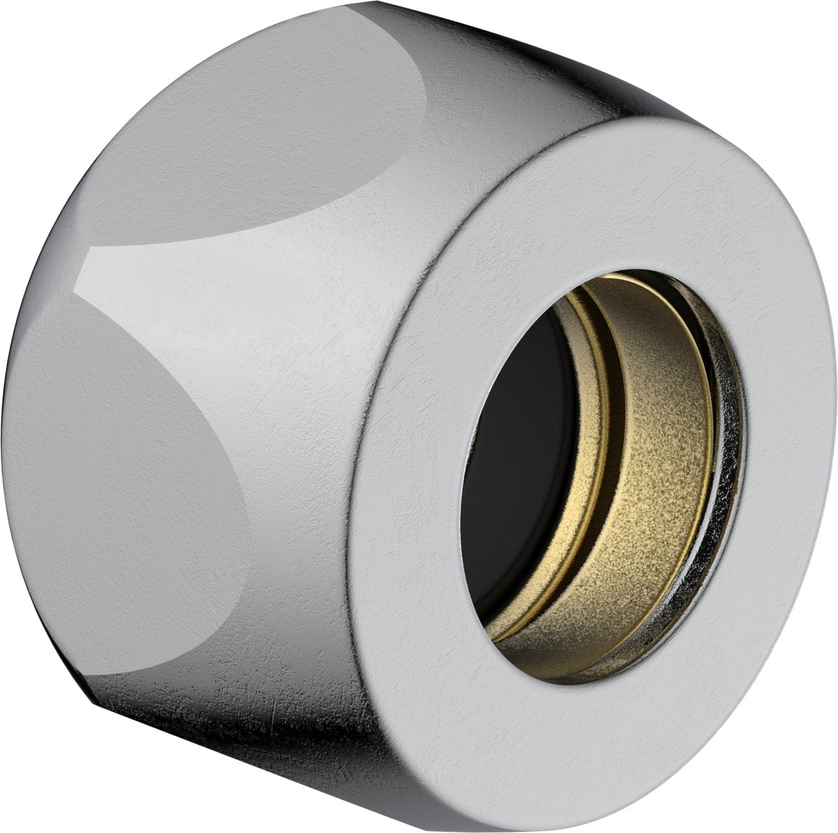 Kirchhoff MS Kompressionsmutter – Chrom – 3 8 x 10 mmq