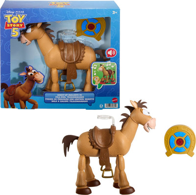Mattel Disney und Pixar Toy Story 5 Giddy-Up Bully RC – mit Fernbedienung und Sounds – Maßstab 30,5 cm