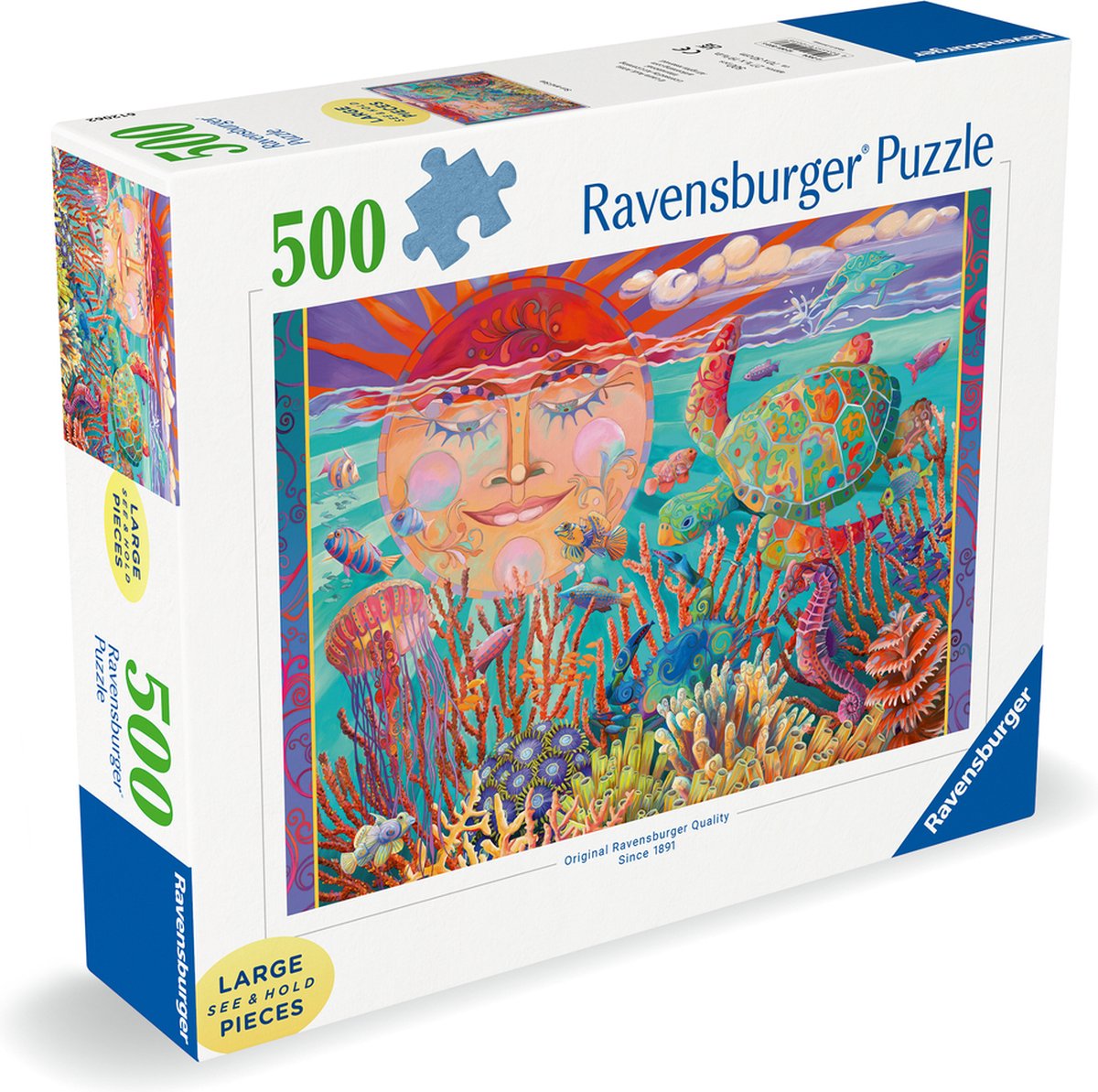 Ravensburger Jigsaw Puzzle Sun and Sea, 500st.
