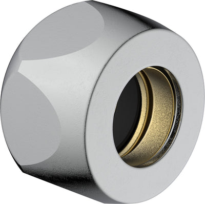 Kirchhoff MS Kompressionsmutter - Chrom - 3 8 x 10 mmq (2x)