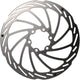 BBB Cycling Scheibenbremse Power Stop 6-Loch Bremsscheibe BBS-112 – Silber – 160 mm
