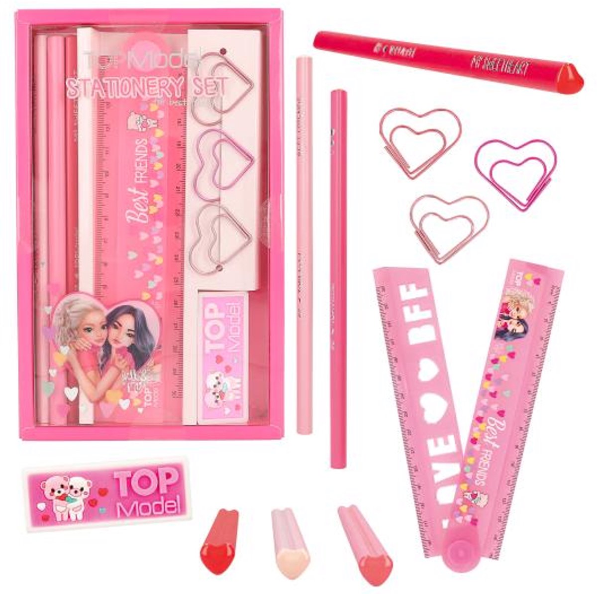 Depesche – Topmodel-Briefpapier-Set
