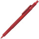 Rotring 600 Kugelschreiber | mittlerer Punkt | schwarze Tinte | rotes Gehäuse | nachfüllbar