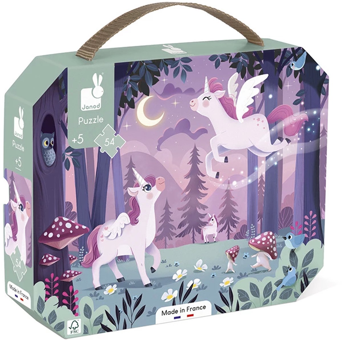 Janod - Puzzle - Einhorn