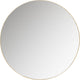 Woood Doutzen Spiegel - Metall - Gold - 80x80x5