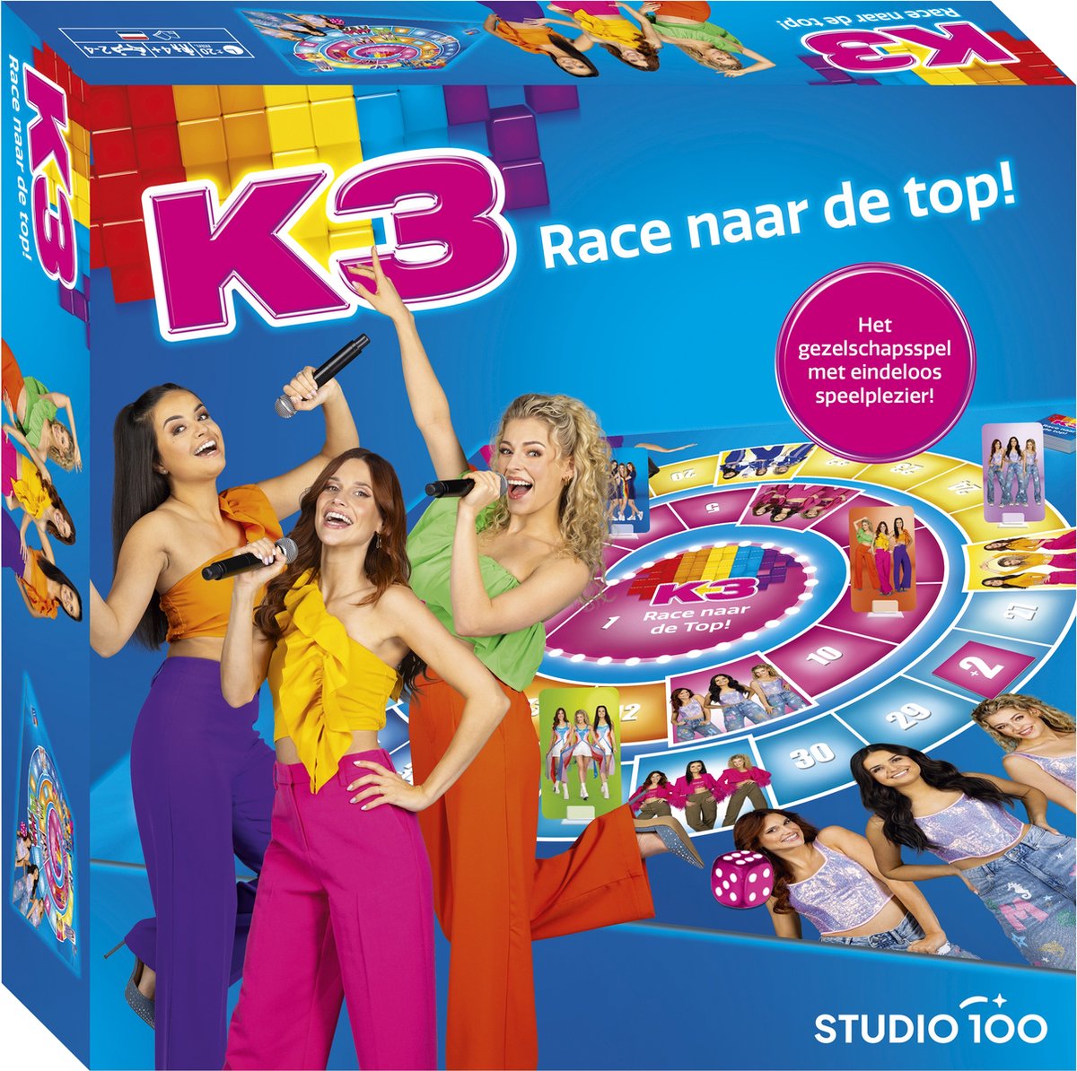 Studio 100 Rennen zum Top -Brettspiel