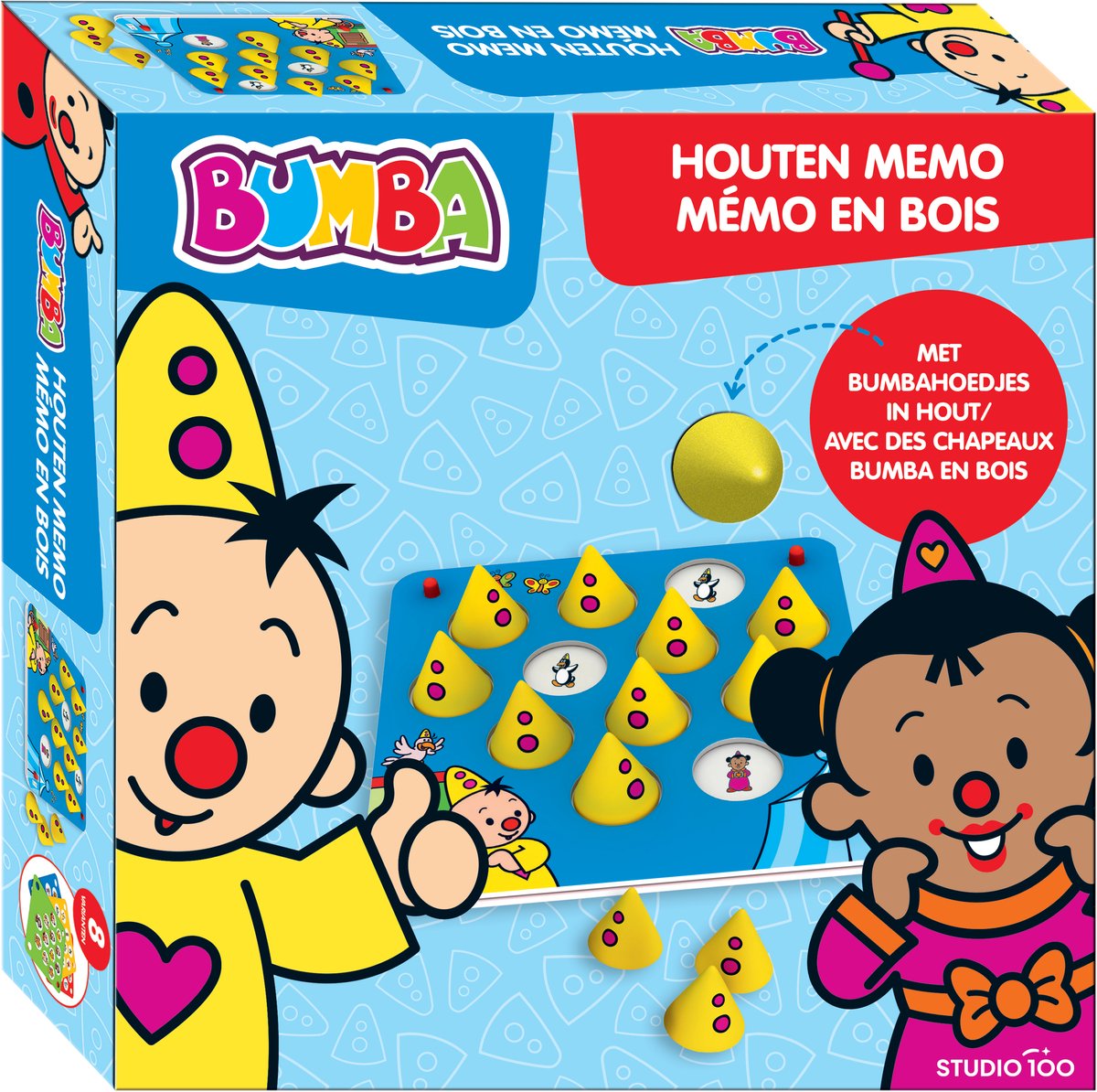 Studio 100 Bumba Memo-Spiel aus Holz
