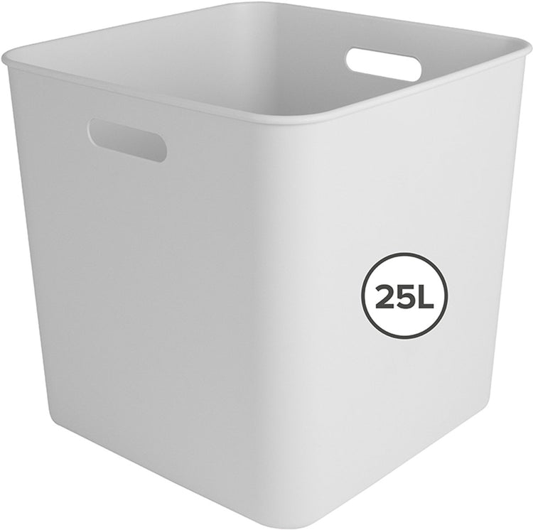 Sunware Sigma Home Cube Box 25l – 31,8 x 31,8 x 31,1 cm – weiß