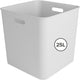 Sunware Sigma Home Cube Box 25l – 31,8 x 31,8 x 31,1 cm – weiß