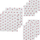 Meyco Baby Sweet Heart Starterset – 9er-Pack – hydrophil – rot