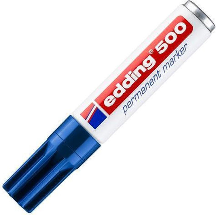 Edding Filzstift 500 Diagonale 2-7mm blau | 10 Stück