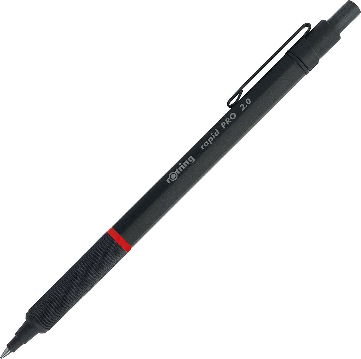 Rotring Rapid Pro Druckbleistift – 2,0 mm – schwarzes Gehäuse