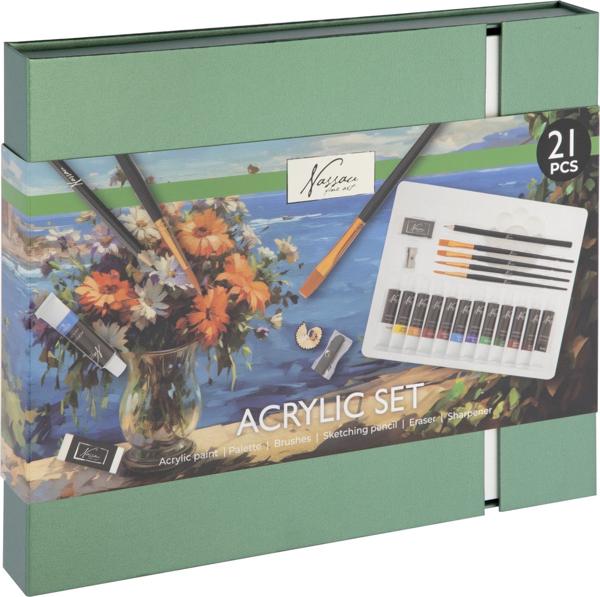 Creative Craft Group Aquarel Art Paint Set, 21dlg.