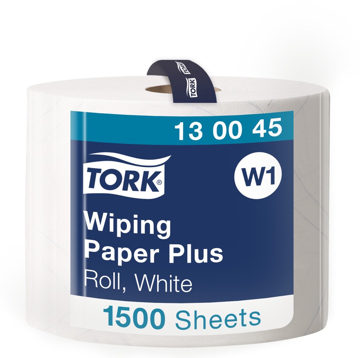 Tork 130045 Advanced Wischer 420 Leistung. 2-lagig weiß 510 m x 24 cm Packung mit 1 Rolle 1500 Blatt (130045)