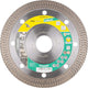 Wolfcraft – Diamanttrennscheibe 115 mm – Pro Ceramic Turbo für Winkelschleifer – 8328000