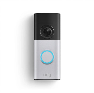 Ring Wired Video Doorbell Plus – Nickel satiniert – Festanschluss – Netzhaut 2k