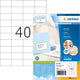 Markenlos ohne Marke Herma Prem. Etiketten 52,5x29,7 100 Blatt DIN A4 4000 Stück 4461