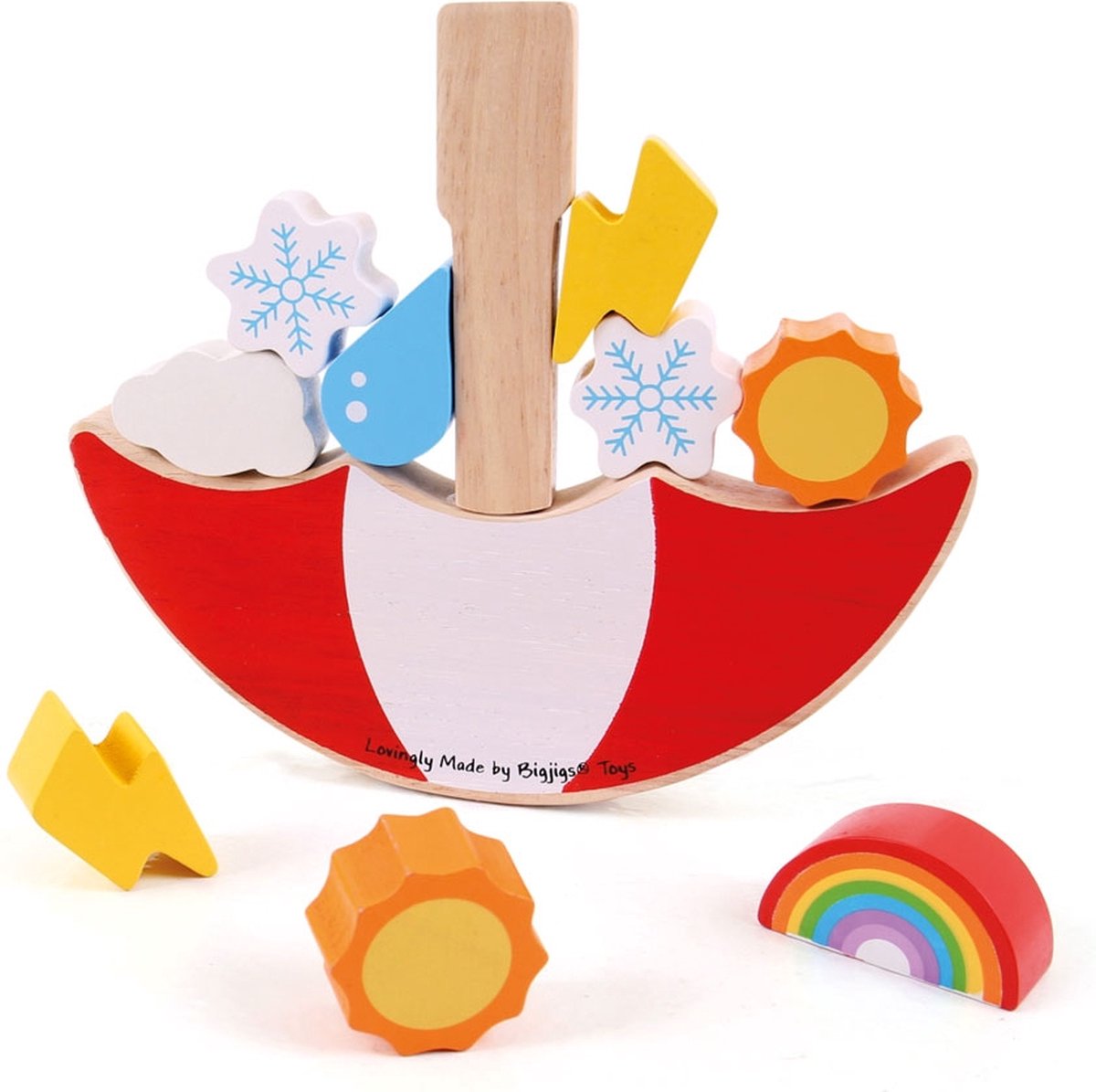 Bigjigs Holzbalancespiel wieder