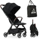 Deryan Air Buggy – Flugzeugbuggy – 8 kg – integrierte Tasche – Schwarz