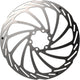 BBB Cycling Scheibenbremse Power Stop 6-Loch Bremsscheibe BBS-113 – Silber – 180 mm