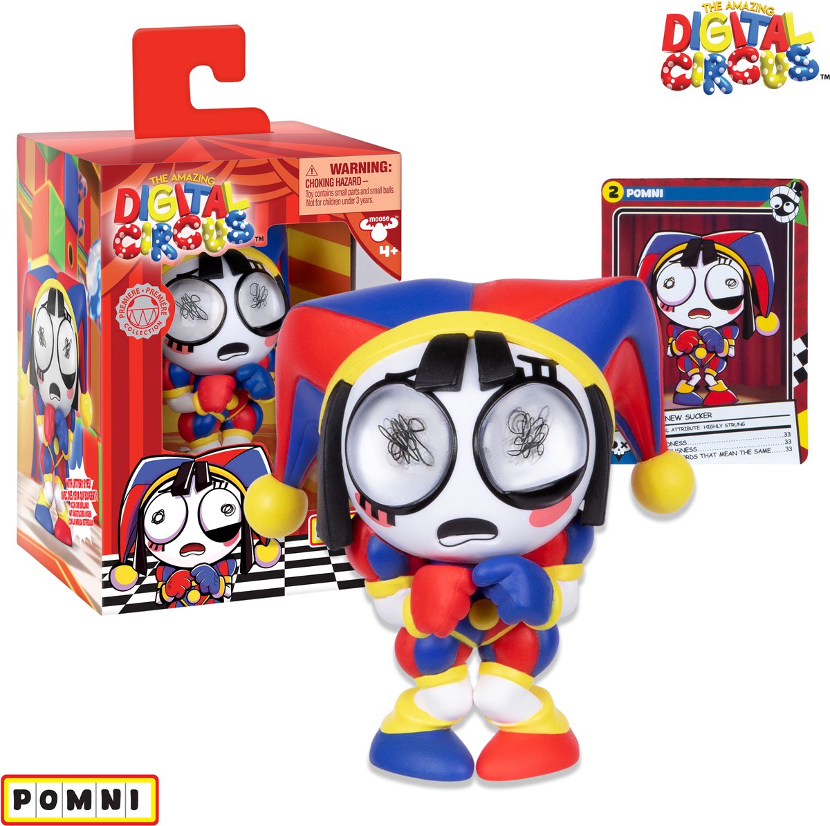 Erstaunliche digitale Zirkus Vinylfigur Pomni