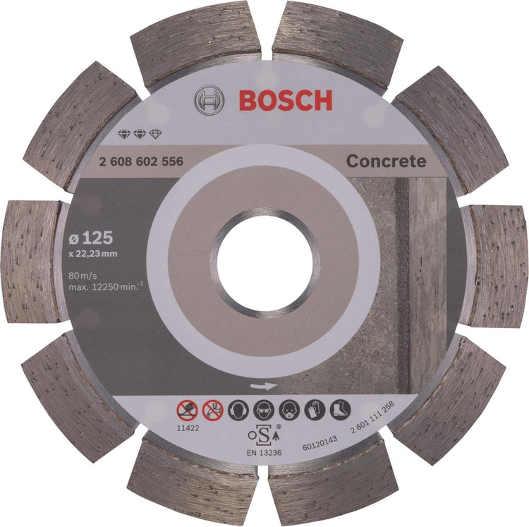 Bosch - Diamant-Trennscheibe Expert für Beton 125 x 22,23 x 2,2 x 12 mm