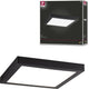 Paulmann LED Panel Abia eckig 300x300 mm 22w 2200lm 2700k schwarz